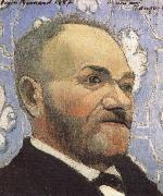 Emile Bernard Portrait  of Piere Tanguy oil painting on canvas